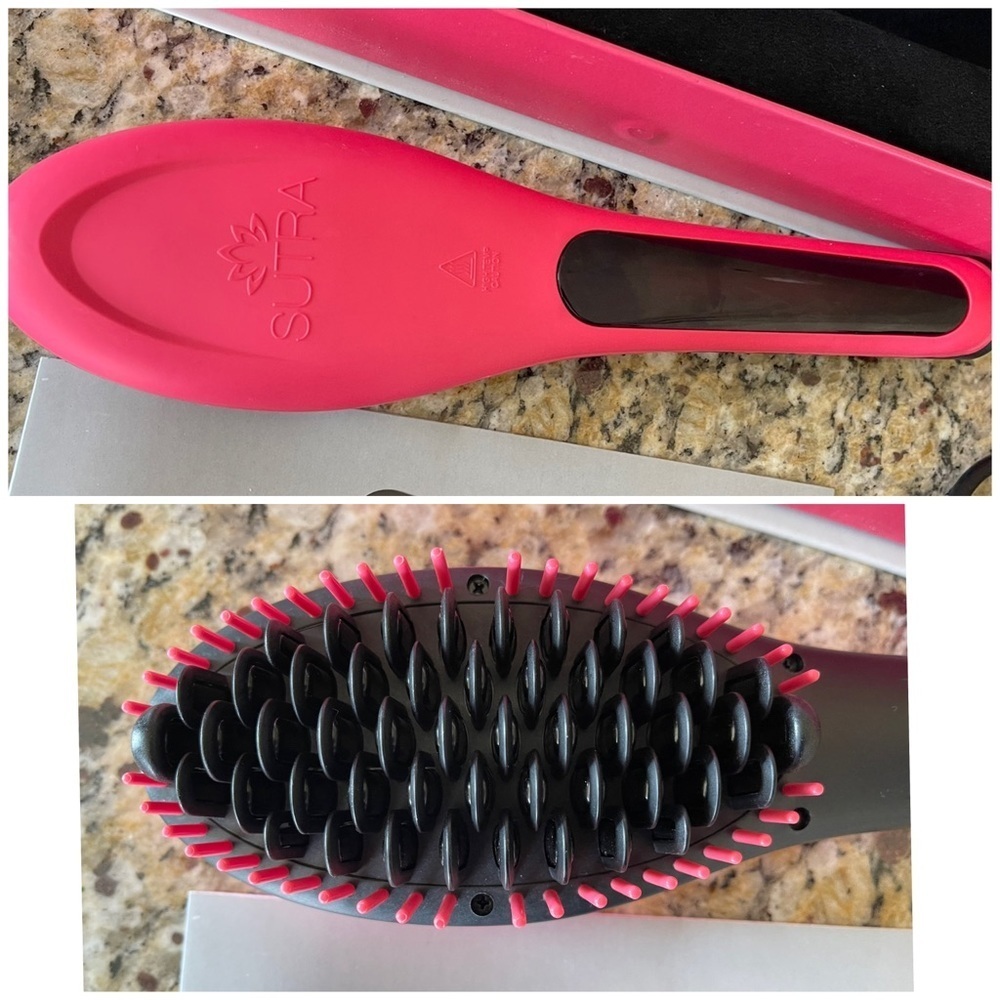 Sutra Heat 2.0 Straightening Brush - Pink - Picture 3 of 3